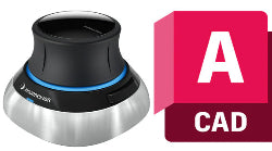 3dConnexion SpaceMouse Wireless Bluetooth Edition with FREE Autodesk A