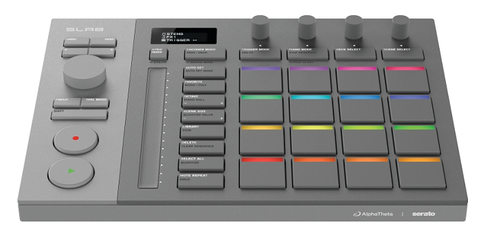 AlphaTheta SLAB Music Production Controller Optimized For Serato