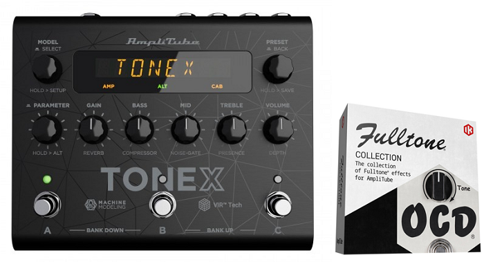 IK Multimedia XG-PEDAL-TONEX-IN TONEX Pedal from ThinkEDU
