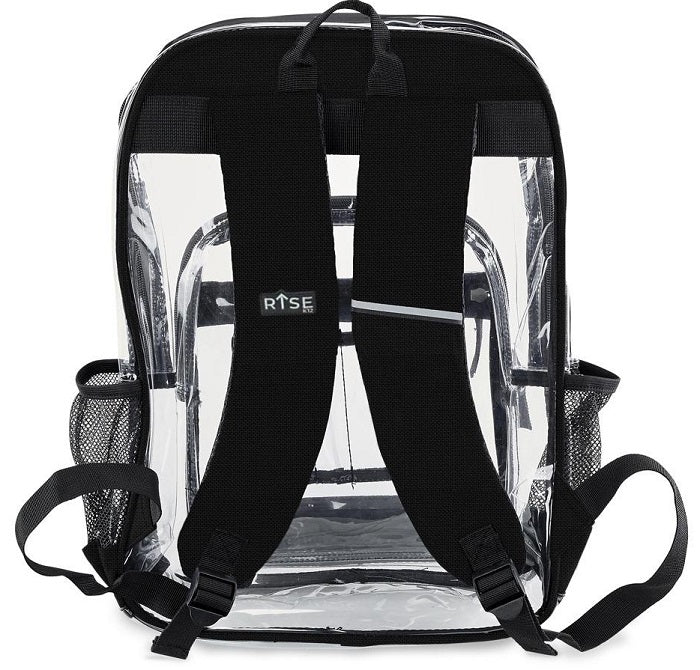  CLEAR 2.0 BACKPACK リュック　海外イベント最適 Rise K12 Crystal Clear Backpack for Laptops Up to 15.6