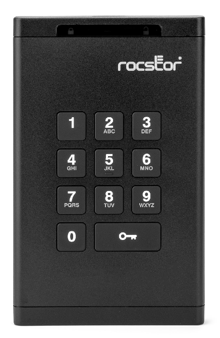 Rocstor DataSecure EX20 Portable Encrypted Solid State Drive (SSD) (5