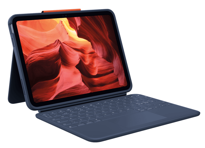 Logitech 920-011130 Rugged Combo 4 Touch Keyboard Case for Apple