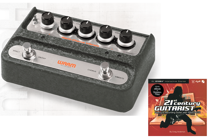 Warm Audio WA-C1 Stereo Chorus & Vibrato Pedal with FREE! Guitar