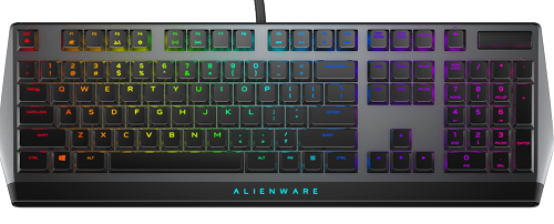 ALIENWARE 510K RGB ゲーミング　キーボード 本体　ブラック Alienware Low Profile RGB Mechanical Gaming Keyboard: AW510K