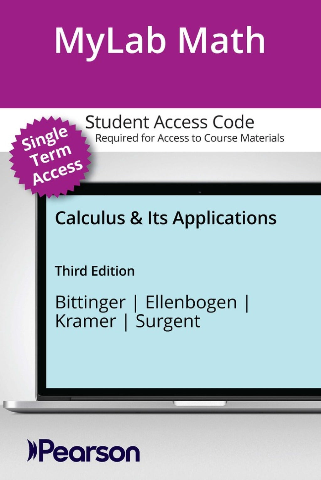 MyLab Math with Pearson eText Access Code for Calculus & Its Applicati