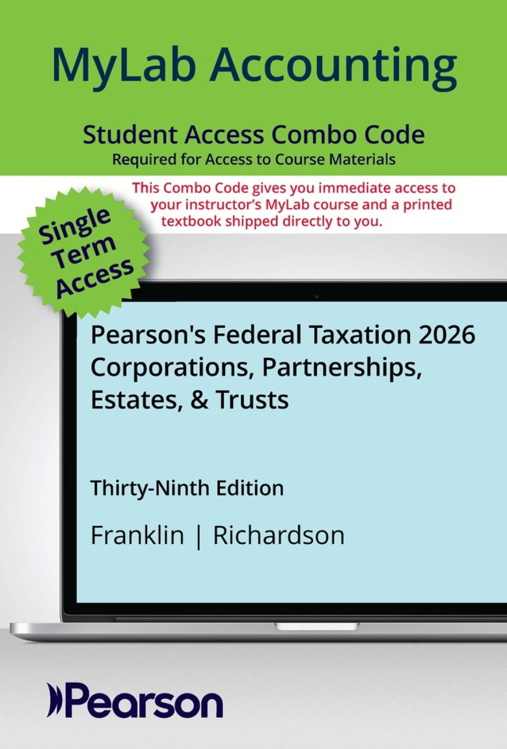 MyLab Accounting with Pearson eText + Print Combo Access Code for Pear
