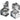 Alternate-Image1 Image for StarTech Server Rack Screws and Clip Nuts, 10-32, Rack Mount Screws and Slide-On Cage Nuts, Clip Nuts and Screws, 50 Pack, TAA