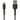 Main Image for StarTech 3 foot/1m Durable Black USB-A to Lightning Cable, Rugged Heavy Duty Charging/Sync Cable for Apple iPhone/iPad MFi Certified