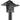 Alternate-Image1 Image for Kanto CM600 Ceiling Mount for Flat Panel Display - Black