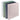 Main Image for Samsill Plant-Based Durable 1 Inch 3 Ring Binders, Made in the USA, Fashion Clear View Binders, Up to 25% Plant-Based Plastic, Assorted, 4 Pack (MP46939)