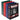 Main Image for Samsill Durable 2 Inch Binder, Made in the USA, D Ring Customizable Clear View Binder, Basic Assortment, 4 Pack, Each Holds 475 Pages (MP46468)