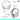 Alternate-Image1 Image for Logitech Zone Vibe 100 Wireless Over Ear Headphones, Noise Canceling Microphone, Advanced Multipoint Bluetooth Headset, Off-white