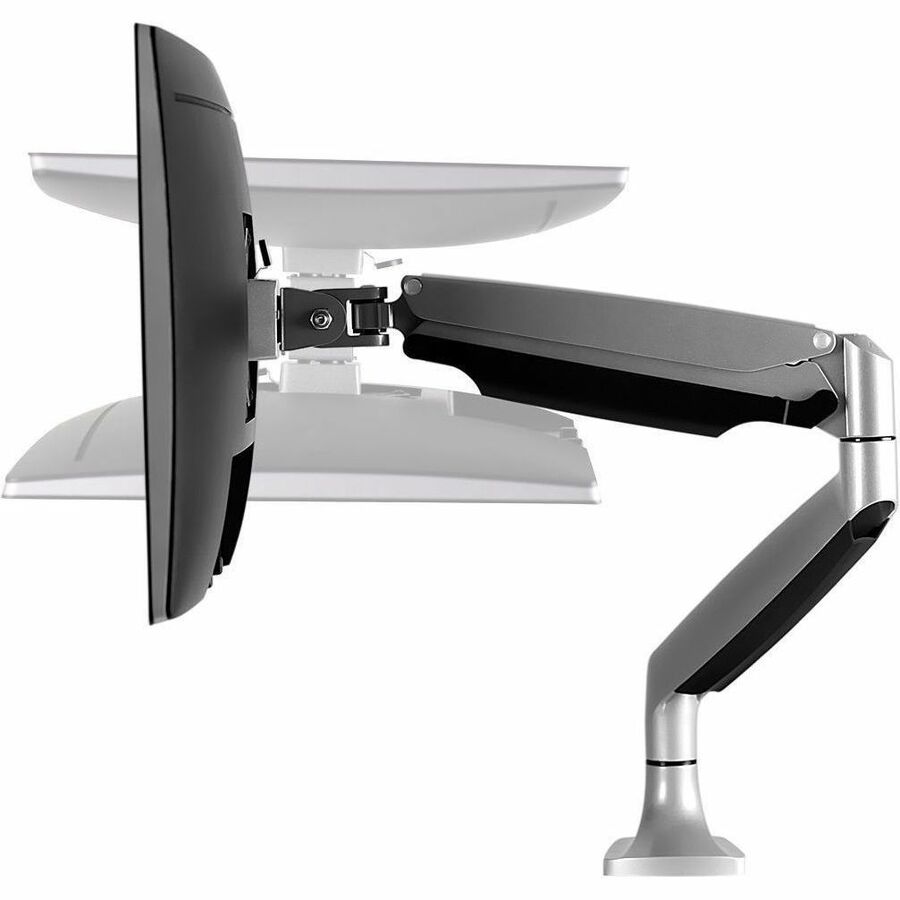 Mount-It! Single Monitor Arm Desk Mount with Gas Spring, C-Clamp and ...