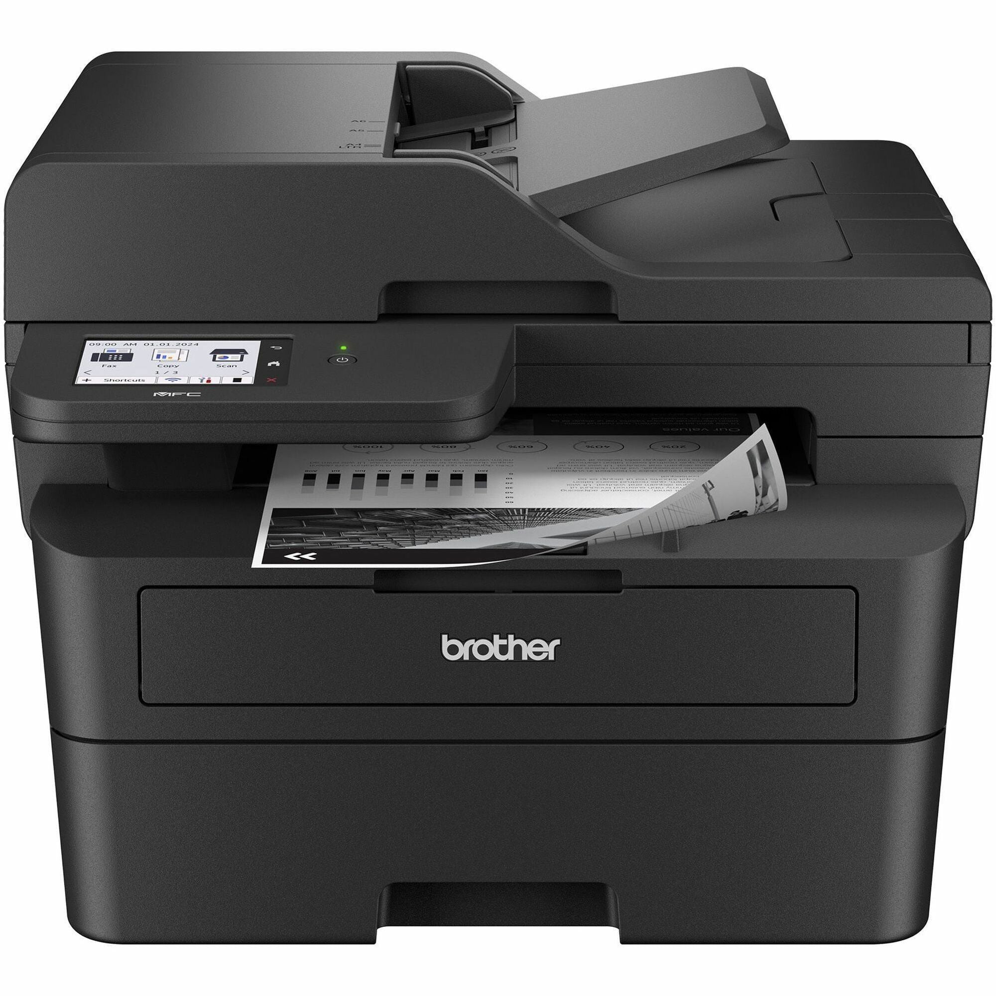 Brother MFC-L2900DW Wired & Wireless Laser Multifunction Printer ...