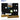 Alternate-Image1 Image for Brother Genuine P-touch TZePR831 BK on GLD Label Tape, Premium Glitter Laminated, 12mmX8m