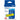 Main Image for Brother Genuine P-touch TZe631 BK on YL Label Tape, Laminated, 12mmX8m