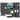 Out-of-Package Image for Brother Genuine P-touch TZe751 BK on GRN Label Tape, Laminated, 24mmX8m