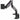 Left Image for MSI Mounting Arm for Monitor, Display - Matte Black, Painted Gray - Horizontal