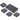Main Image for StarTech 4-Port HDMI Extender and Splitter Over CAT6, 4K 60Hz, Up to 230ft (70m), 1x4 HDMI over Ethernet Distribution Kit, 1 In 4 Out
