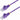 Main Image for StarTech 9in Purple Slim CAT6 Ethernet Cable, Slim Snagless RJ45, UTP, LSZH, 28AWG Bare Copper, Slim Network Patch Cord