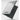 Alternate-Image2 Image for MAXCases Extreme Shell-F3 Slide Chromebook Case for Lenovo 100e G5 Chromebook 11.6" (Gray/Clear)