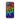 Bespattered Facade Watercolor Rainbow Leopard MagSafe Clear Impact Case