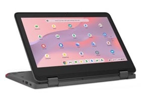 Lenovo 300e Yoga G4 Chromebook 11.6" Touchscreen MediaTek Kompanio 528 4GB RAM 32GB eMMC 2-in-1 with World-Facing Camera & Pen