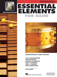 Essential Elements for Band Intermediate to Advanced Studies – Percussion/Keyboard Percussion Book 2 with EEi