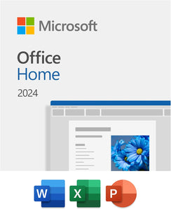 Microsoft Office Home 2024 | Classic Apps: Word, Excel, PowerPoint | One-Time Purchase for 1 PC/MAC | Instant Download | Formerly Home & Student 2021