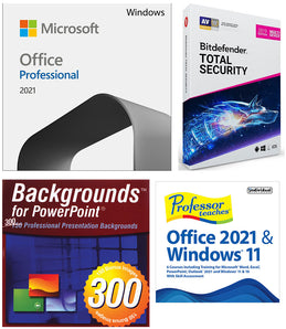 Microsoft Office 2021 Pro Plus For Windows ESSENTIALS BUNDLE