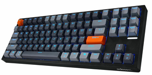 Adesso EasyTouch 1100 Wired/Wireless/Bluetooth Multi-OS Illuminated Mechanical VIA Compact Keyboard With CoPilot Ai Hotkey