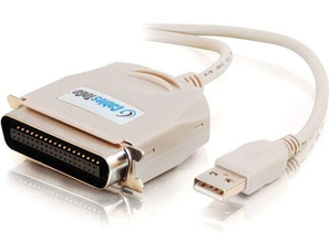C2G 6-Foot USB to C36 Parallel Printer Adapter Cable