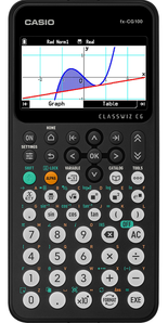 Casio fx-CG100 ClassWiz® Color Graphing Calculator with Python Programming & Exam Mode