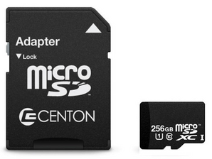 Centon microSDXC UHS-I Memory Card with Adapter (2 Sizes)