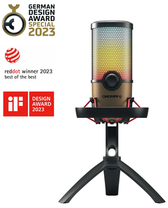 CHERRY UM 9.0 PRO RGB Award-Winning Gaming & Streaming Microphone
