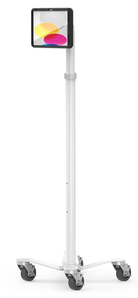 Compulocks PowerMove Rise Freedom Charging Rolling Kiosk for iPad 10th/11th Gen