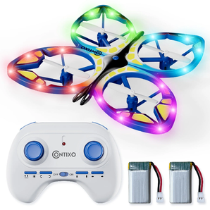 Contixo TD2 Butterfly Kids Drone with LED Light Effects (2 Colors)