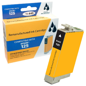 Kodak Remanufactured Ink Cartridge Compatible with Espon 125 (Black)