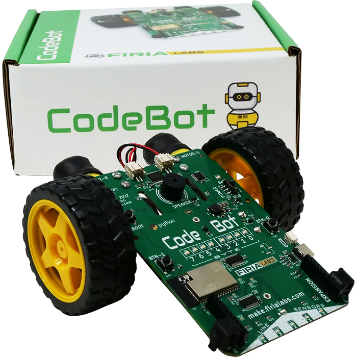 Firia Labs CB2LPR CodeBot with Python Kit (Grades 8-12) from ThinkEDU