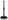 Gator Frameworks Round Base Desktop Mic Stand