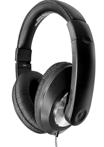 HamiltonBuhl Smart-Trek Deluxe Stereo Headphone with In-Line Volume Control and USB Plug