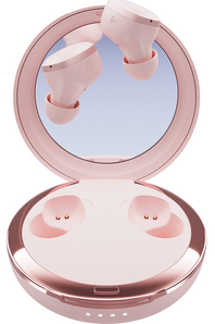 Happy Plugs Adore True Wireless Earphones with Integrated Makeup Mirror (2 Colors) (On Sale!)