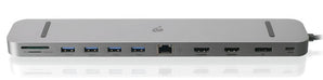IOGEAR Dock Pro USB-C Triple HD Dock with PowerDelivery 3.0 (On Sale!)