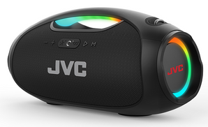 JVC 120W Portable Wireless Bluetooth Illuminated Speaker with Dual Woofers & Included Powerbank (On Sale!)