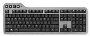 Kensington MK7500F QuietType Pro Silent Hybrid Mechanical Keyboard with Meeting Controls