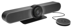 Logitech MeetUp and Expansion Mic, Video & Audio Conferencing System for Small Meeting Rooms (On Sale!)