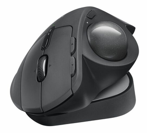Logitech MX Ergo S Plus Advanced Wireless Trackball Mouse with FREE Mousepad