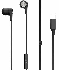 Maxell Sync Up USB Type-C Earbuds with Inline Mic & Extra Eartips