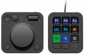 Logitech MX Creative Console Programmable Keypad for Adobe Graphic Design & Video Editing (2 Colors) (On Sale!)