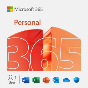 Microsoft 365 Personal (1 User/1 Year Subscription) - PC/Mac